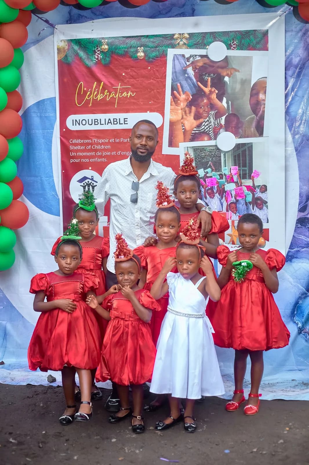 Enfants de Tumaini Home lors d'une célébration